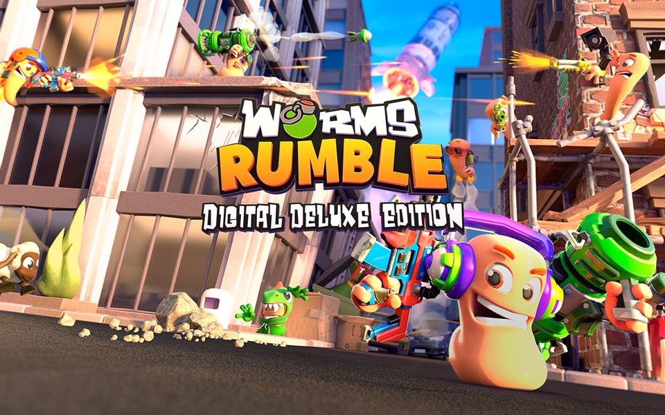 Worms Rumble - Deluxe Edition cover